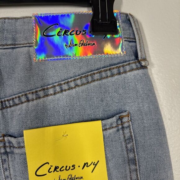 Circus NY Sam Edelman Size 26 Denim Jean Maxi Skirt Blue Calliope Back Slit‎ NEW - Picture 7 of 15